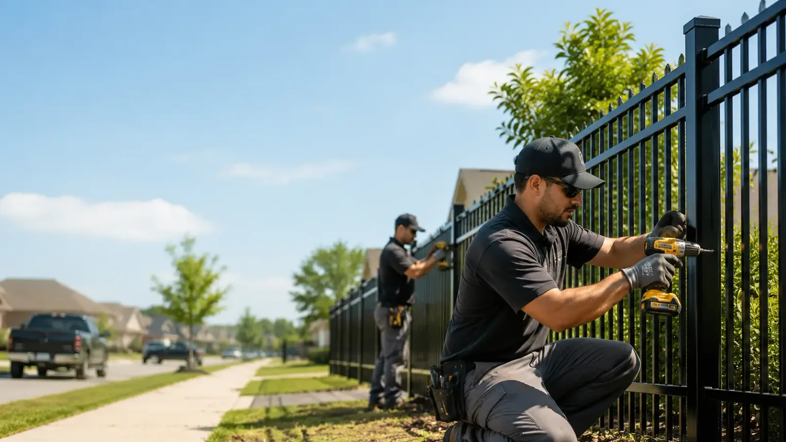 Metal Fence Installation in Horace, ND